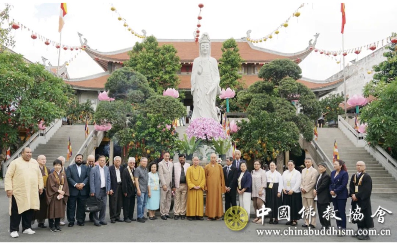 中国佛教协会代表出席在越南举行的“世佛联”执委会第103次会议
