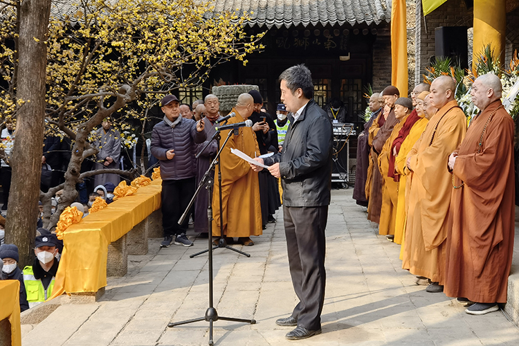 本如大和尚圆寂追思法会在终南山净业寺举行(图3)
