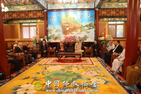 日本真言宗第33次友好访华团拜访中国佛教协会