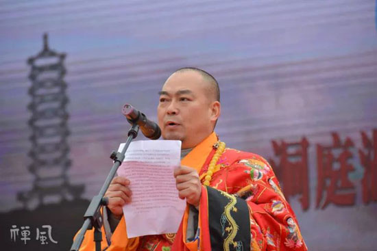 首届佛教生态文化节暨圣安寺重建20周年庆典隆重举行