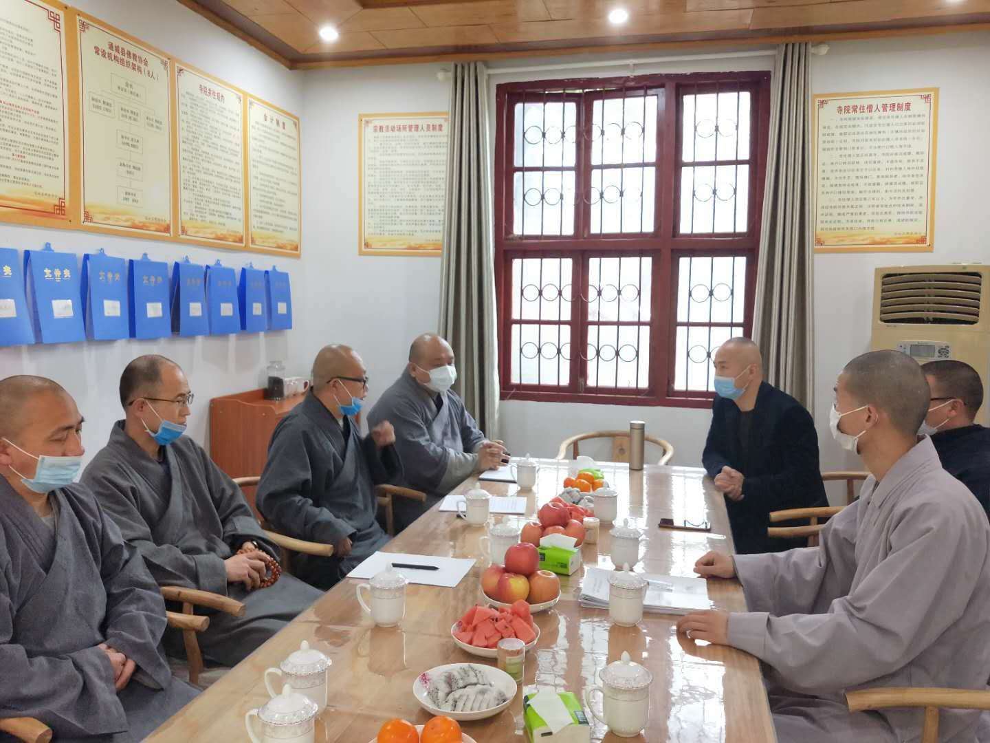 严格防控部署 湖北咸宁市佛教协会坚持抗“疫”到底