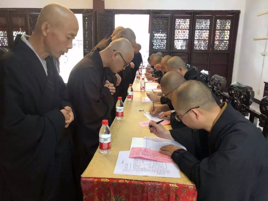 【传戒专题】雪窦山资圣禅寺三坛大戒法会 第二日：挂号投单 新戒初见 净坛
