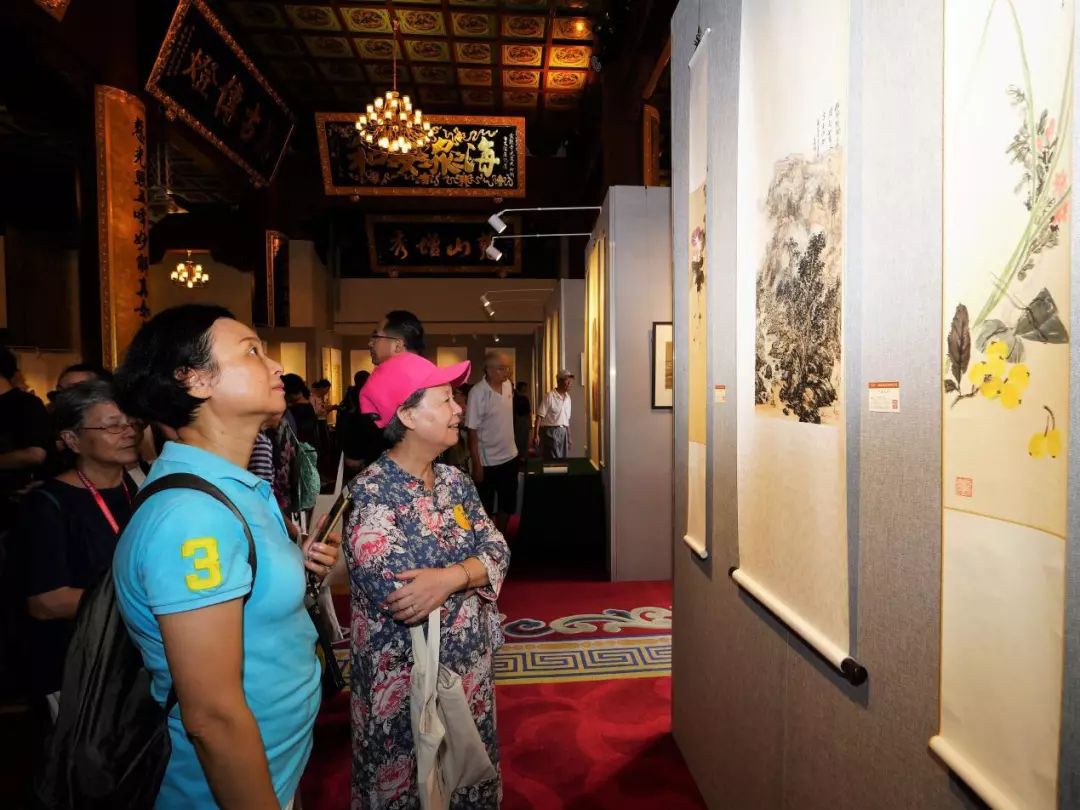 新闻 | “庆祝祖国70周年华诞——暨千江印月·第四届云林公益书画联展”在杭州灵隐寺展出