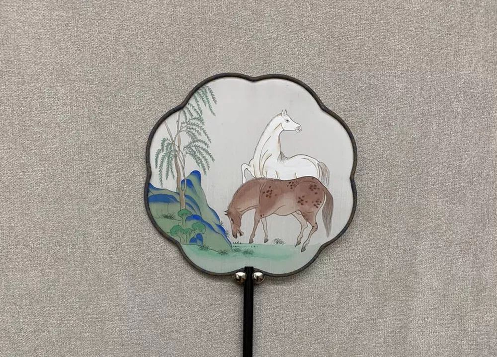 杭州佛学院举办2019夏安居扇画展