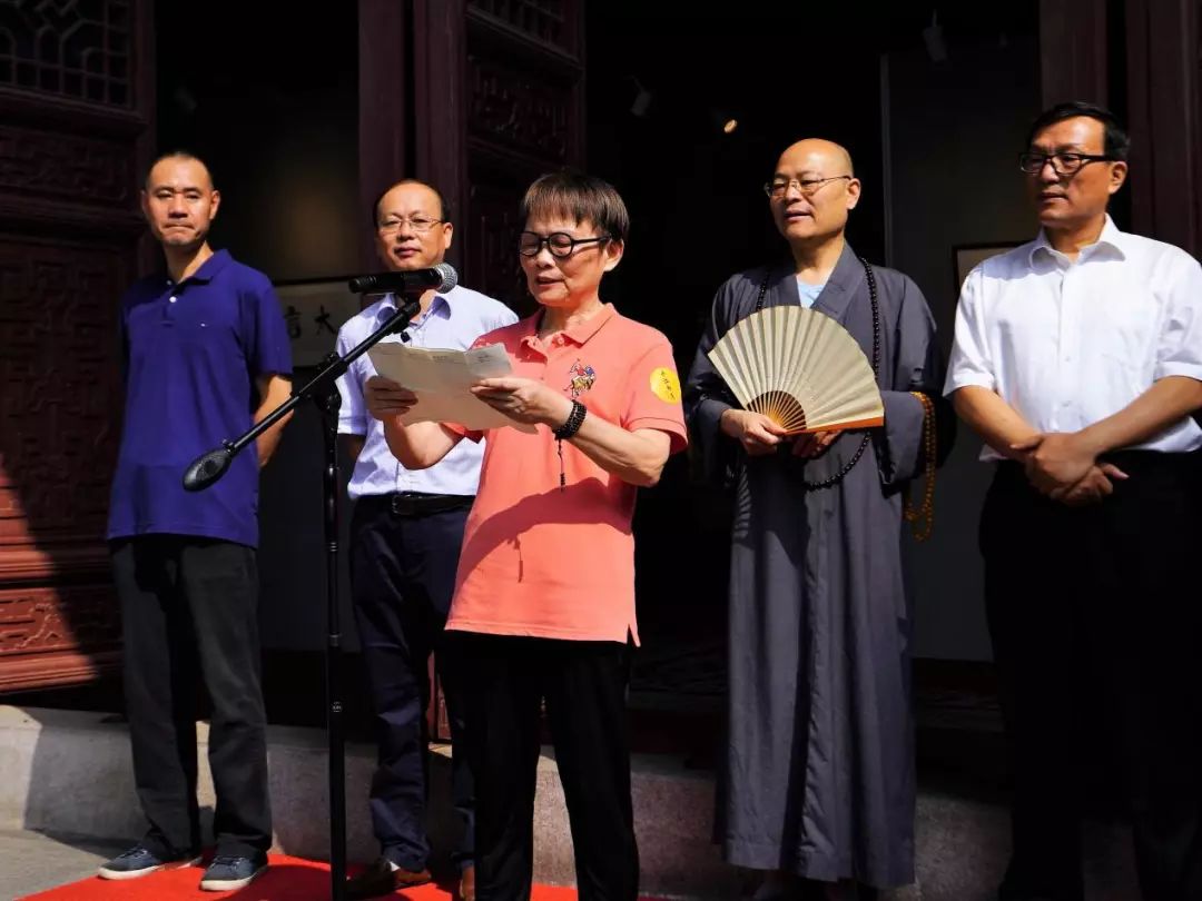 新闻 | “庆祝祖国70周年华诞——暨千江印月·第四届云林公益书画联展”在杭州灵隐寺展出