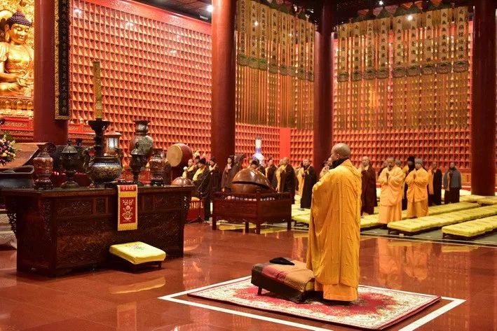 【會賢樓】柏林禅寺隆重举行释迦牟尼佛成道日纪念法会及腊八送粥增福活动