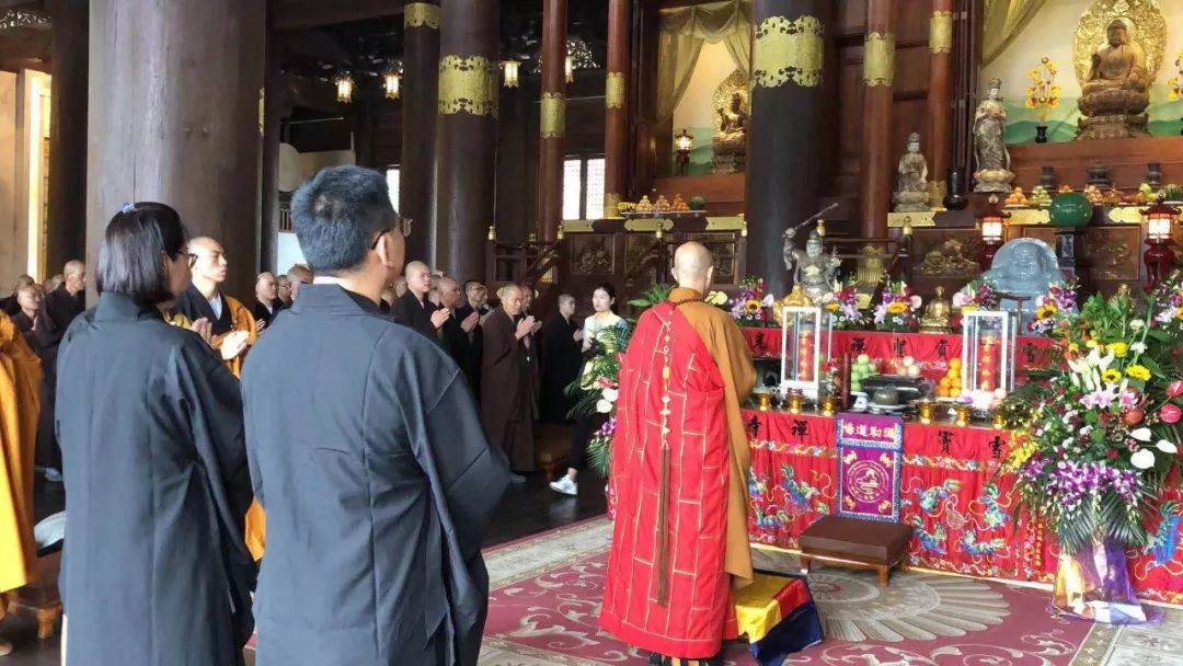 【传戒专题】雪窦山资圣禅寺己亥年传授三坛大戒  首日：上堂大斋 结界