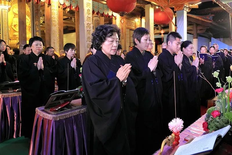 佛事密集的第五日：内坛告赦、供天放生、说幽冥戒
