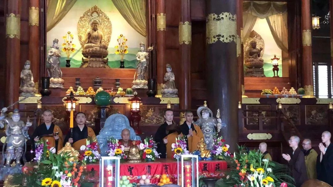 传戒专题 | 浙江雪窦山资圣禅寺己亥年传授三坛大戒  首日：上堂大斋 结界