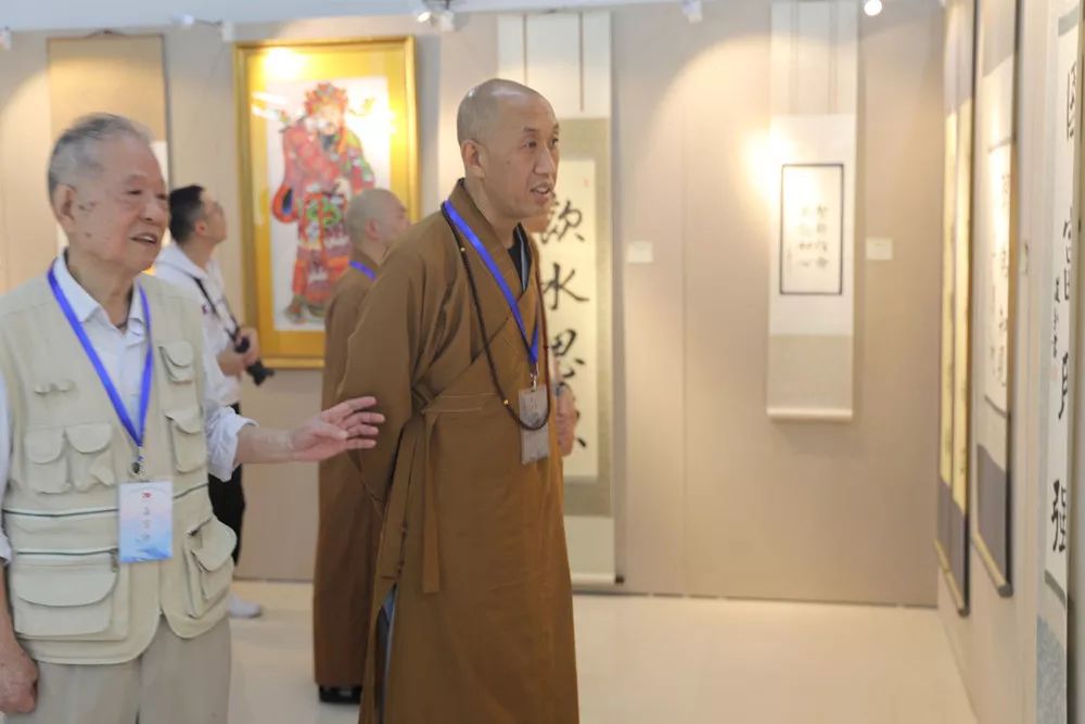 浙佛资讯 | 笔耕墨耘 · 澄心映月:浙江佛学院(总部)首届书画展开幕