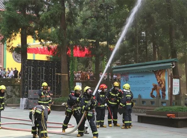 特写 | 超级前卫的“智慧消防系统”登陆千年古刹杭州灵隐寺
