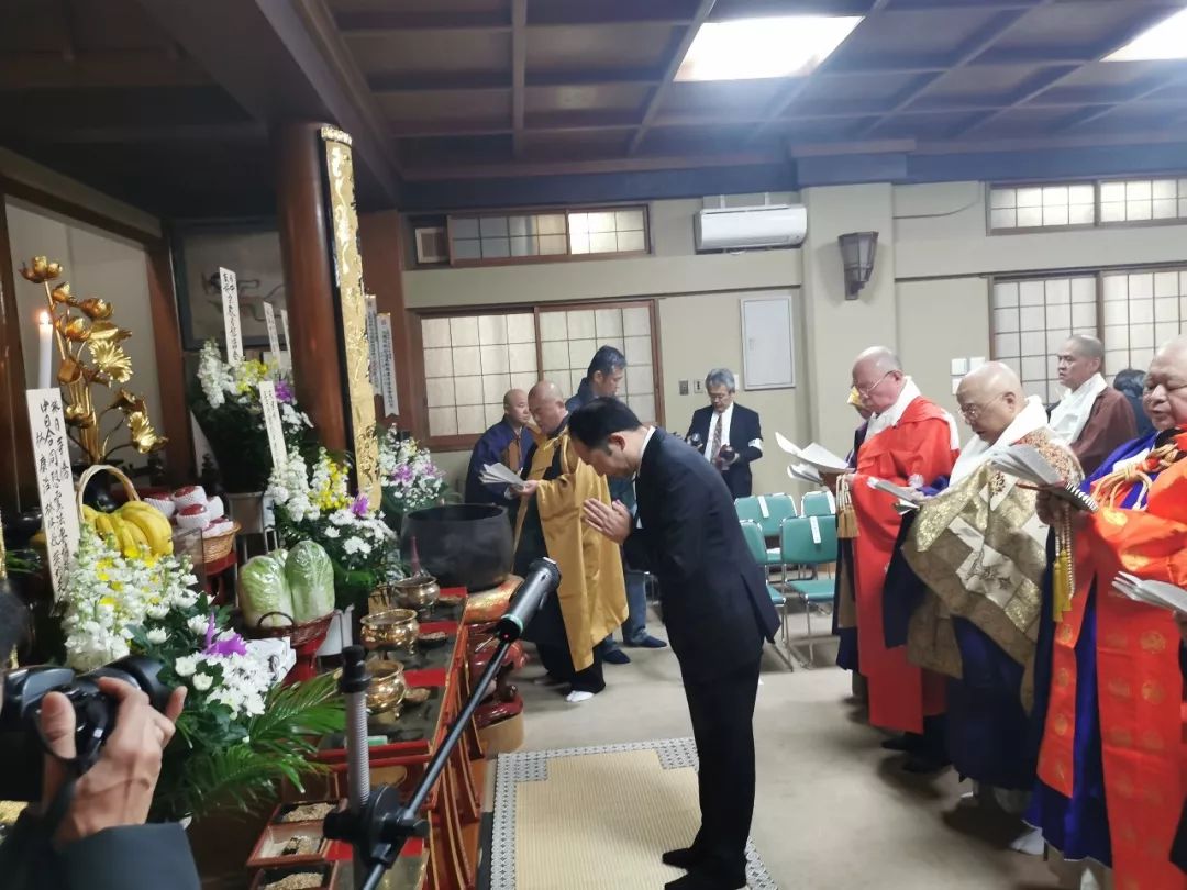 竹林新闻 | 中国被强征劳工死难者追悼活动在东京举行 妙江副会长出席活动
