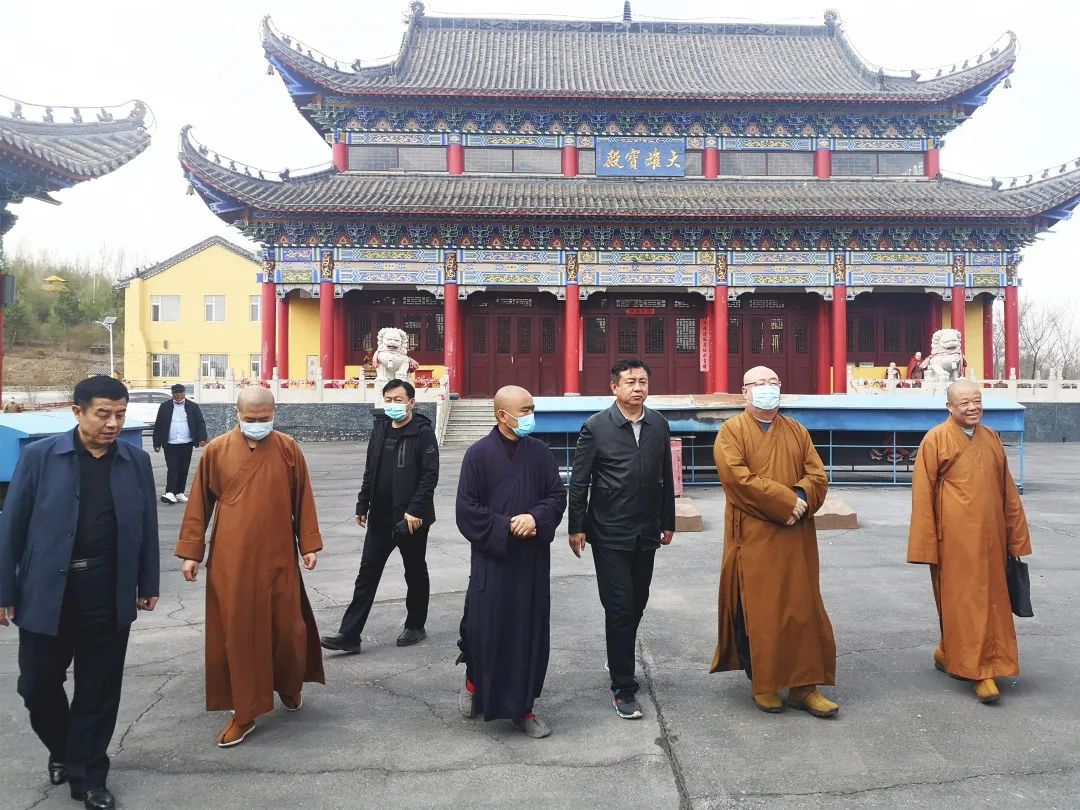 吉林省佛教协会驻会领导走访慰问辽源市佛教活动场所