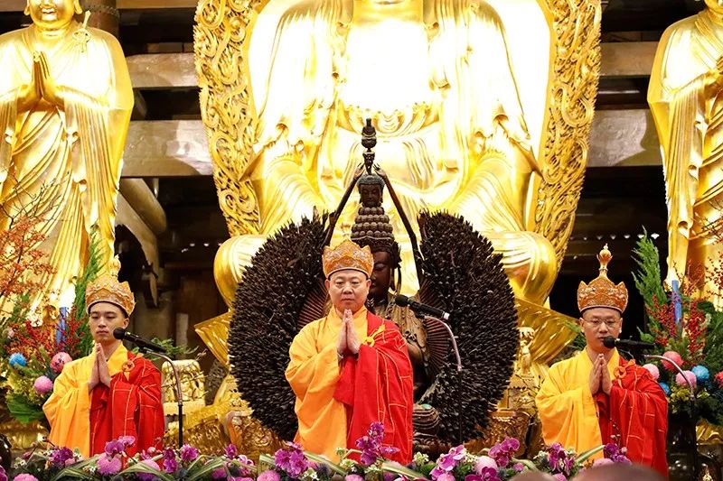 己亥年南普陀寺无遮水陆法会施放五大士圆满焰口