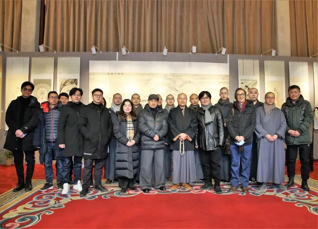 得到院长肯定！展出200余幅 七位艺术学僧交出满意毕业答卷