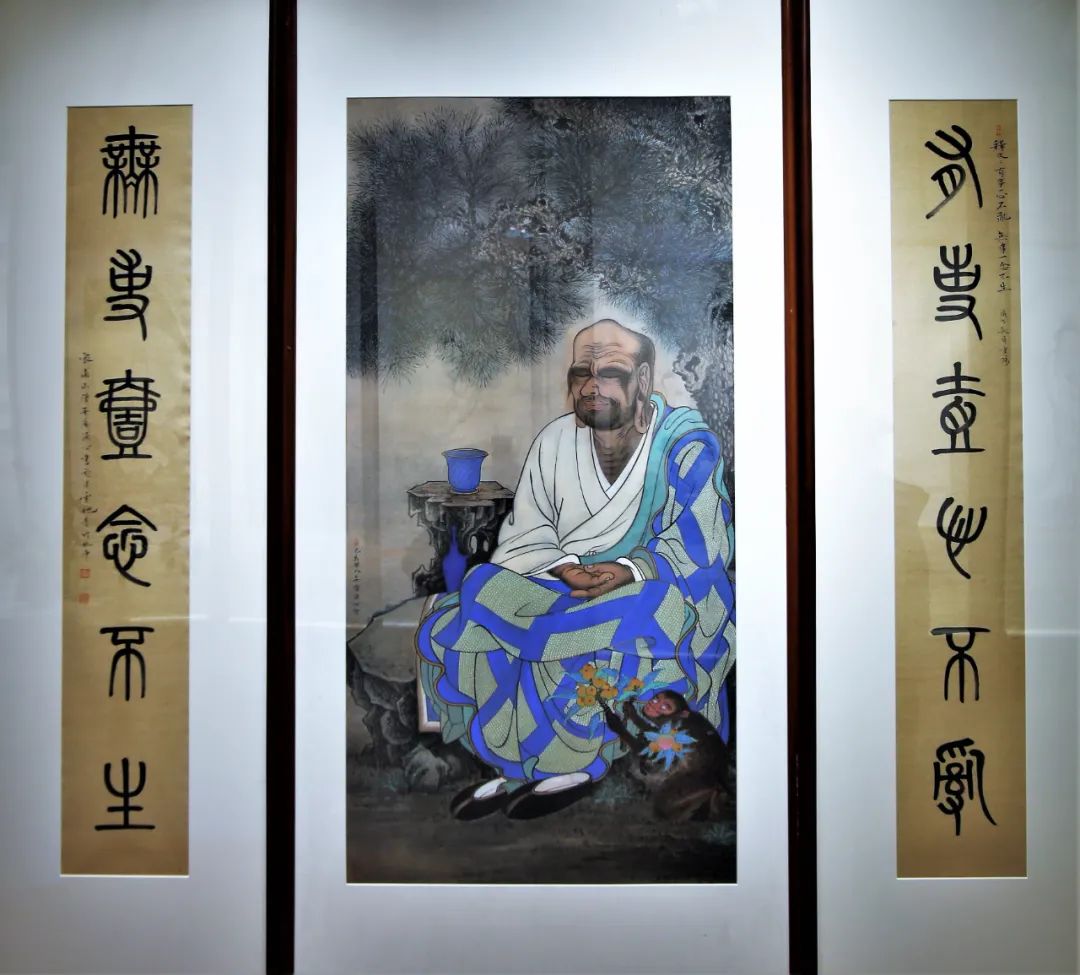 得到院长肯定！展出200余幅 七位艺术学僧交出满意毕业答卷