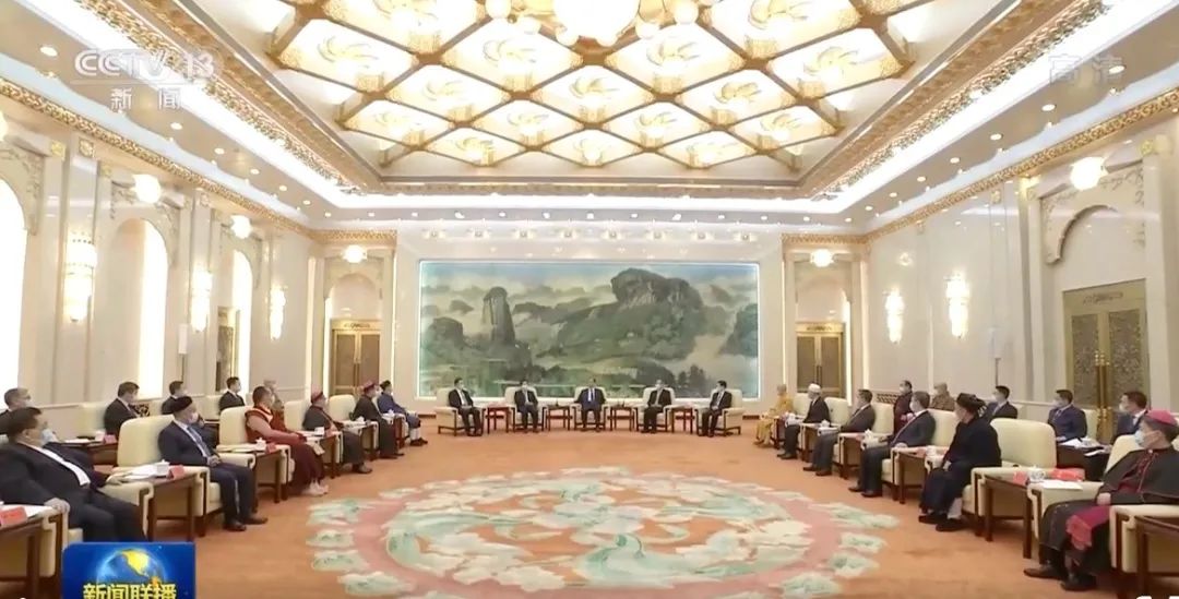 汪洋出席宗教团体负责人迎春座谈会并讲话