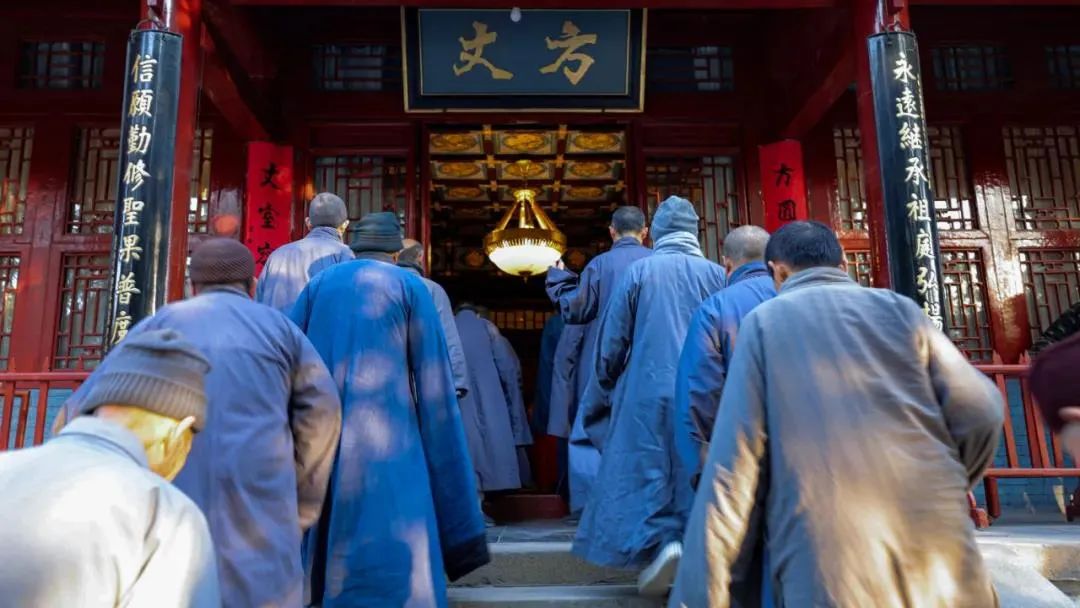 禅堂即是选佛场  走进少林寺“精进禅七”的最后一天