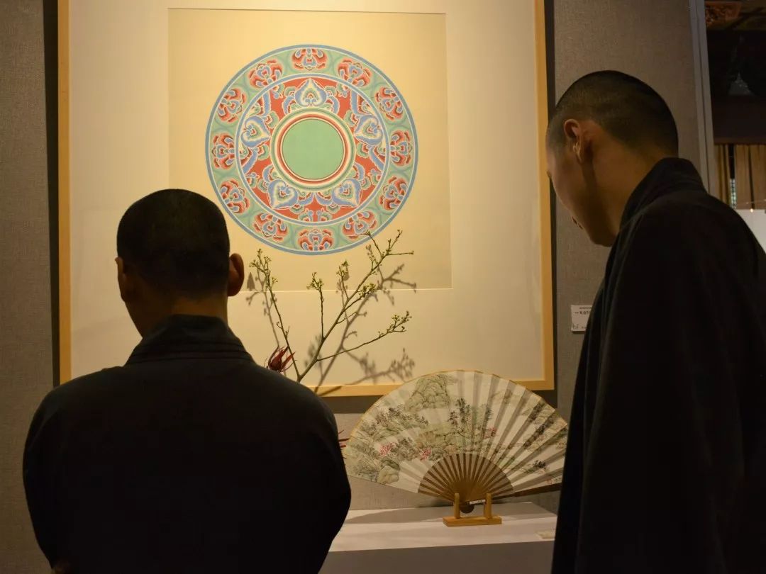 欢庆70华诞 | 繁花似锦·国运昌隆——灵隐寺暨杭州佛学院庆国庆书画扇画作品展