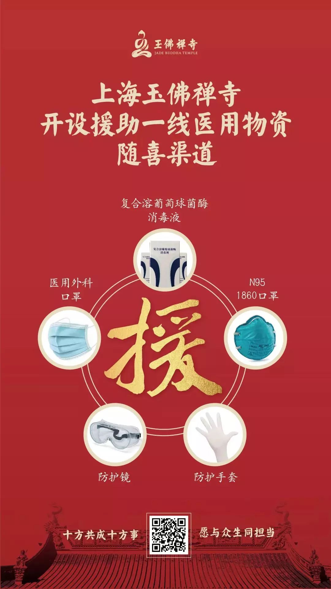 动态更新 | 上海玉佛禅寺支援虹口区疾控中心防“疫”口罩30000只