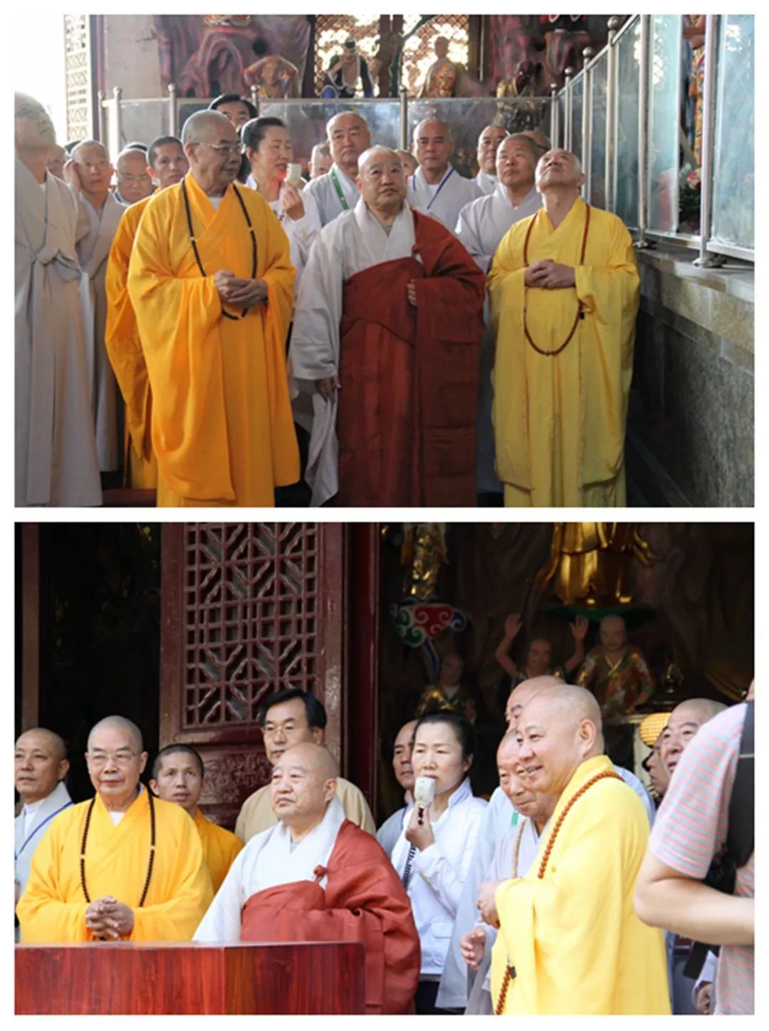资讯 | 韩国二十九宗派诸山长老到南华禅寺虔诚礼祖（视频）