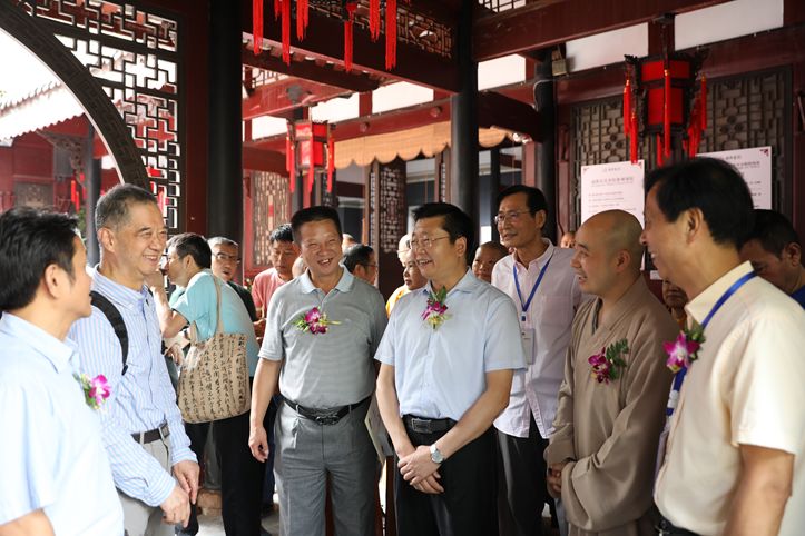 专栏丨庆祝中华人民共和国成立七十周年“国兴教兴 同愿同行” 南京·成都佛教文化书画联展在成都开幕