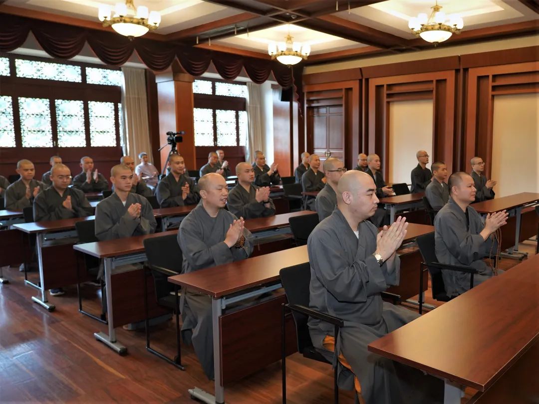 新闻 | 杭州佛学院音乐院灵隐寺梵呗委培班开班仪式