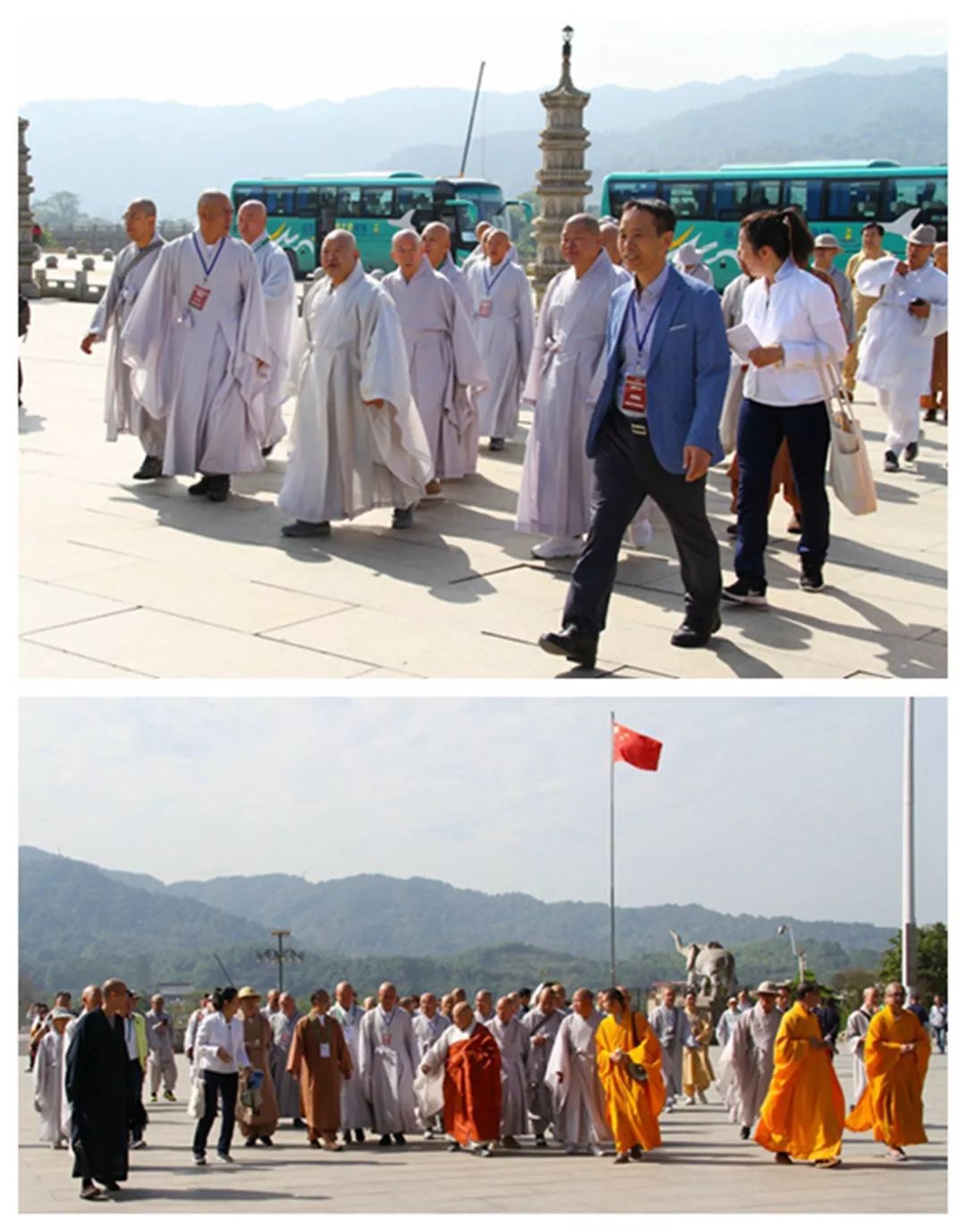 资讯 | 韩国二十九宗派诸山长老到南华禅寺虔诚礼祖（视频）