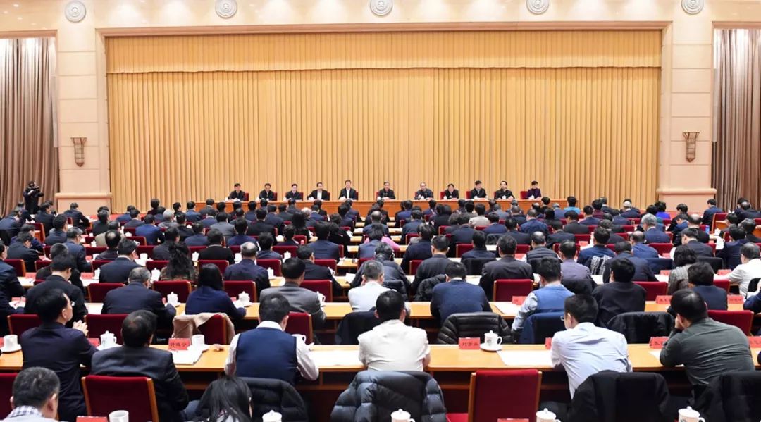 全国统战部长会议在京召开 汪洋出席会议并讲话