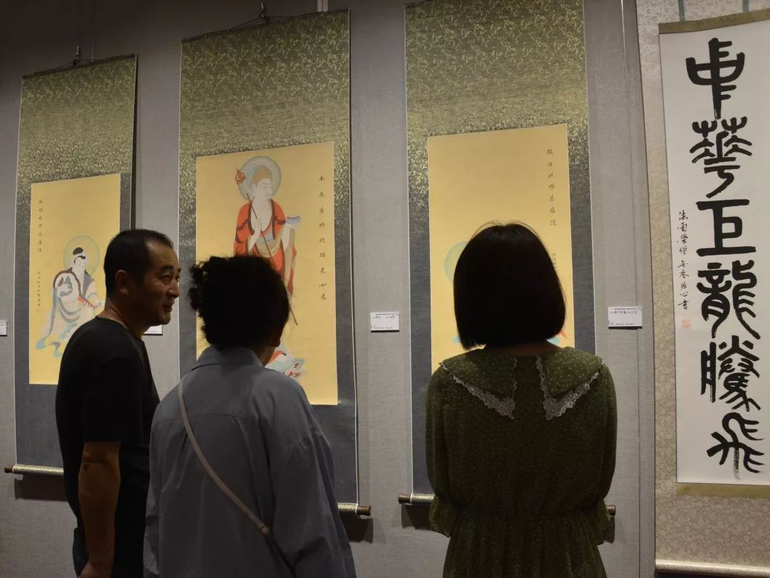 欢庆70华诞 | 繁花似锦·国运昌隆——灵隐寺暨杭州佛学院庆国庆书画扇画作品展