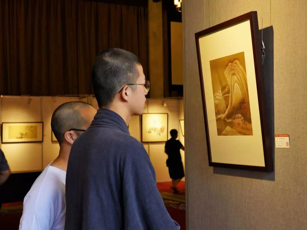 新闻 | “庆祝祖国70周年华诞——暨千江印月·第四届云林公益书画联展”在杭州灵隐寺展出