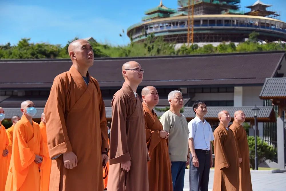 浙佛资讯 | 我院举行升国旗仪式暨2020年春季开学典礼