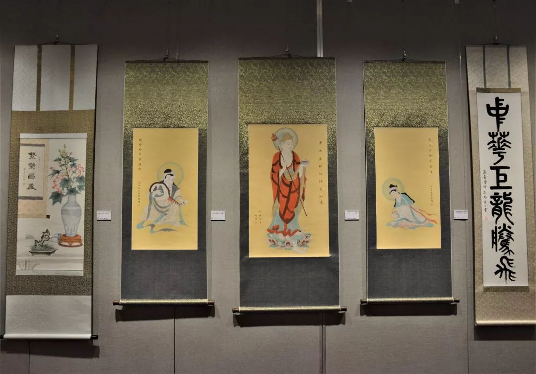 欢庆70华诞 | 繁花似锦·国运昌隆——灵隐寺暨杭州佛学院庆国庆书画扇画作品展