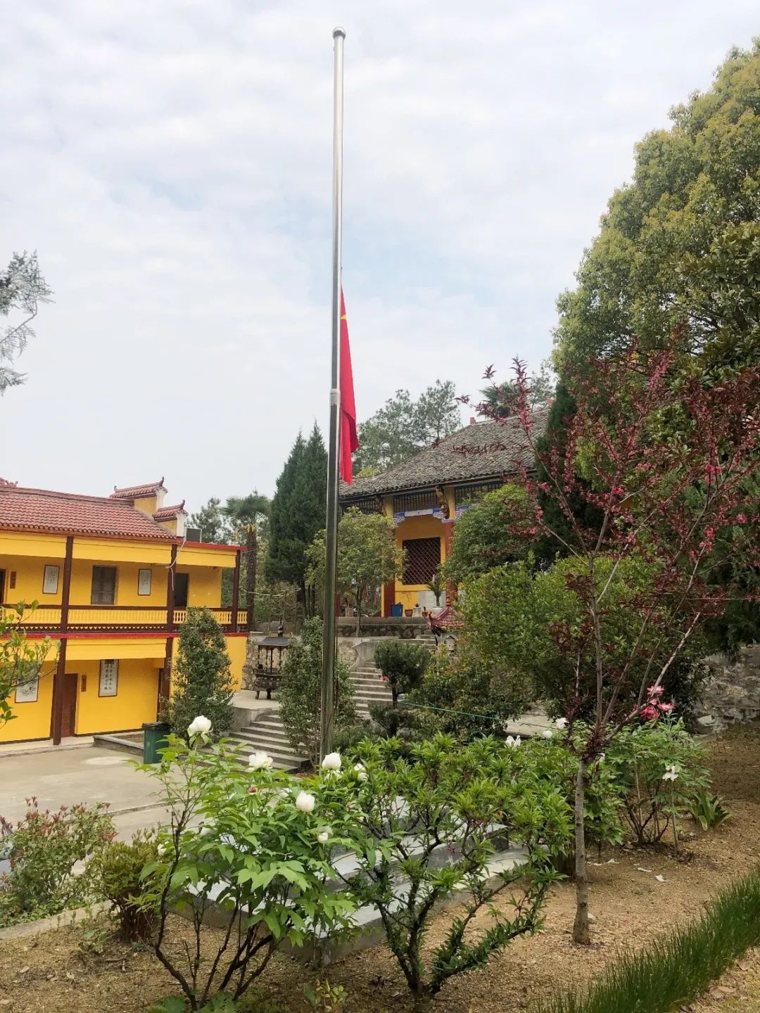缅怀英烈,悼念同胞 | 湖北省佛教界举行哀悼活动