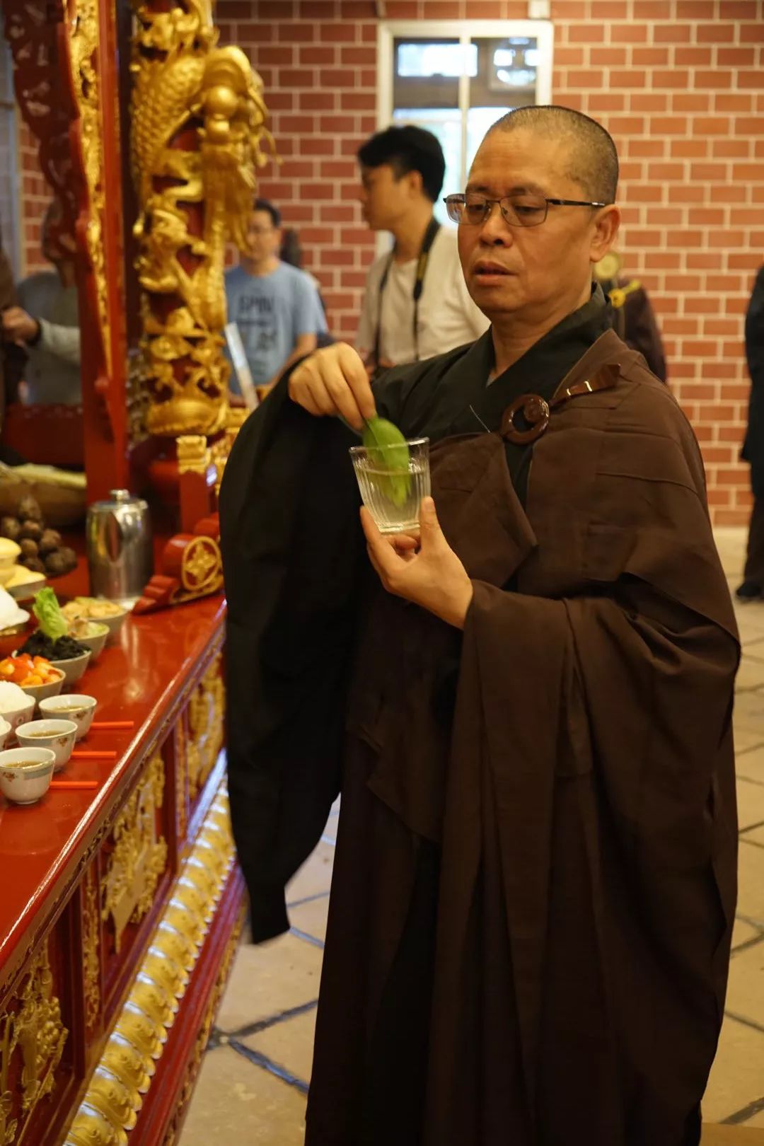 智慧長老靈骨舍利入塔安奉儀式在寶蓮禪寺舉行