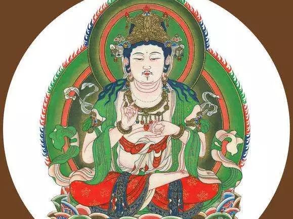 头上“戴”宝瓶的大势至菩萨,向人们传递着什么智慧?