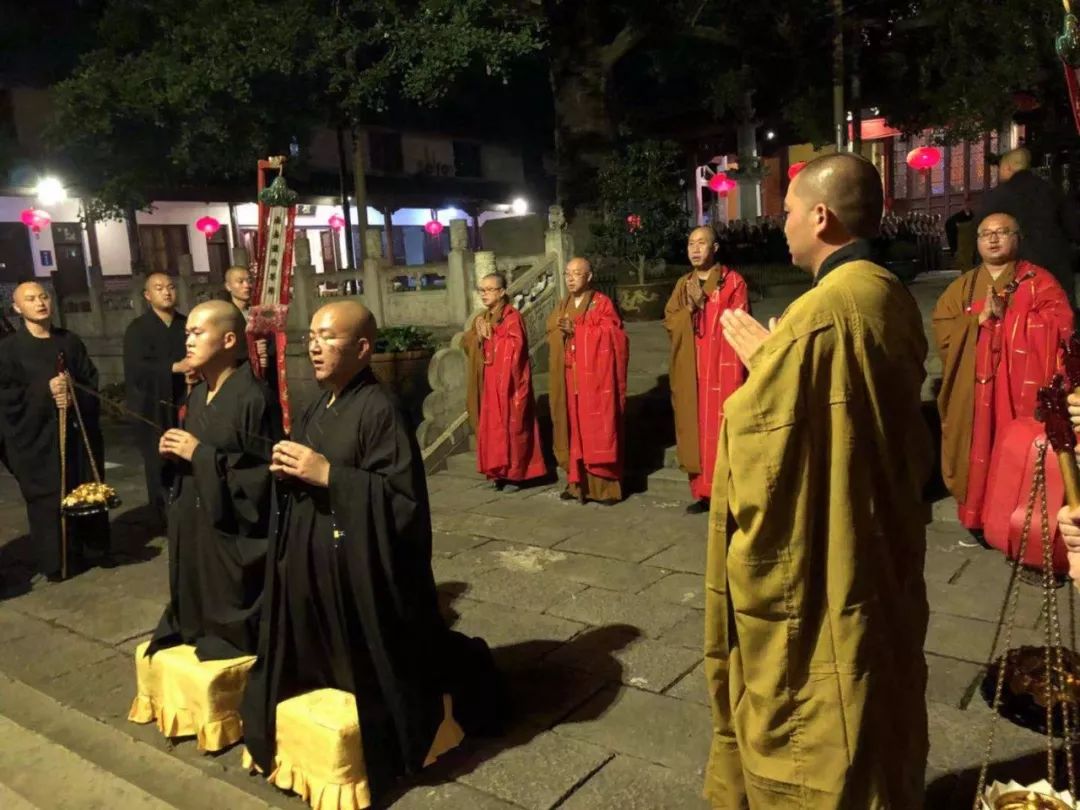 【传戒专题】雪窦山资圣禅寺三坛大戒法会 第二日：挂号投单 新戒初见 净坛