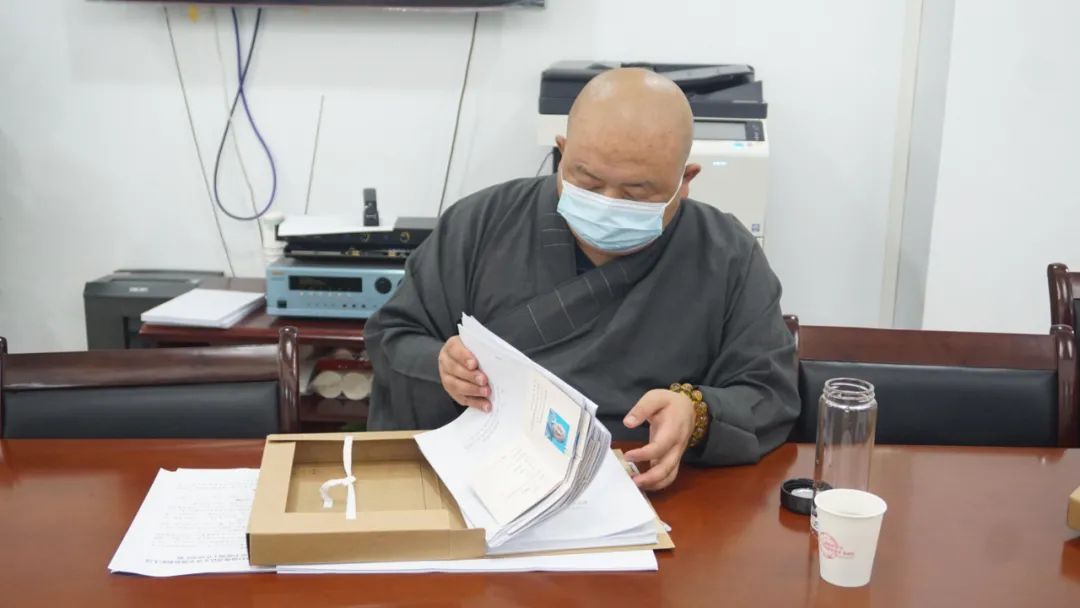 湖北省第一批认定备案的佛教教职人员证书延期申请材料开展集中审核