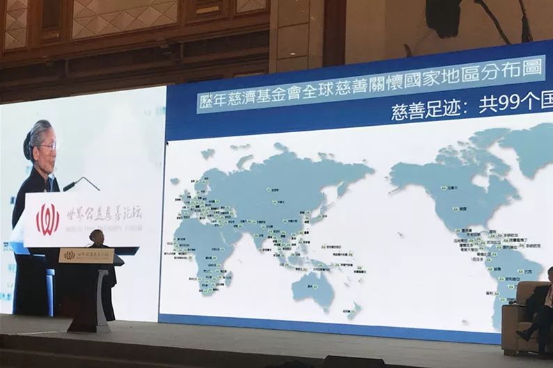 慈济应邀于第四届世界公益慈善论坛发表演讲