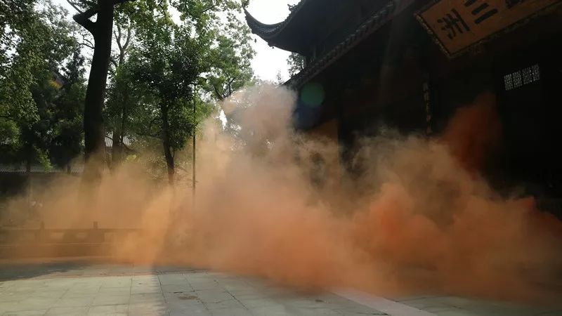 特写 | 超级前卫的“智慧消防系统”登陆千年古刹杭州灵隐寺