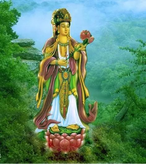 头上“戴”宝瓶的大势至菩萨,向人们传递着什么智慧?