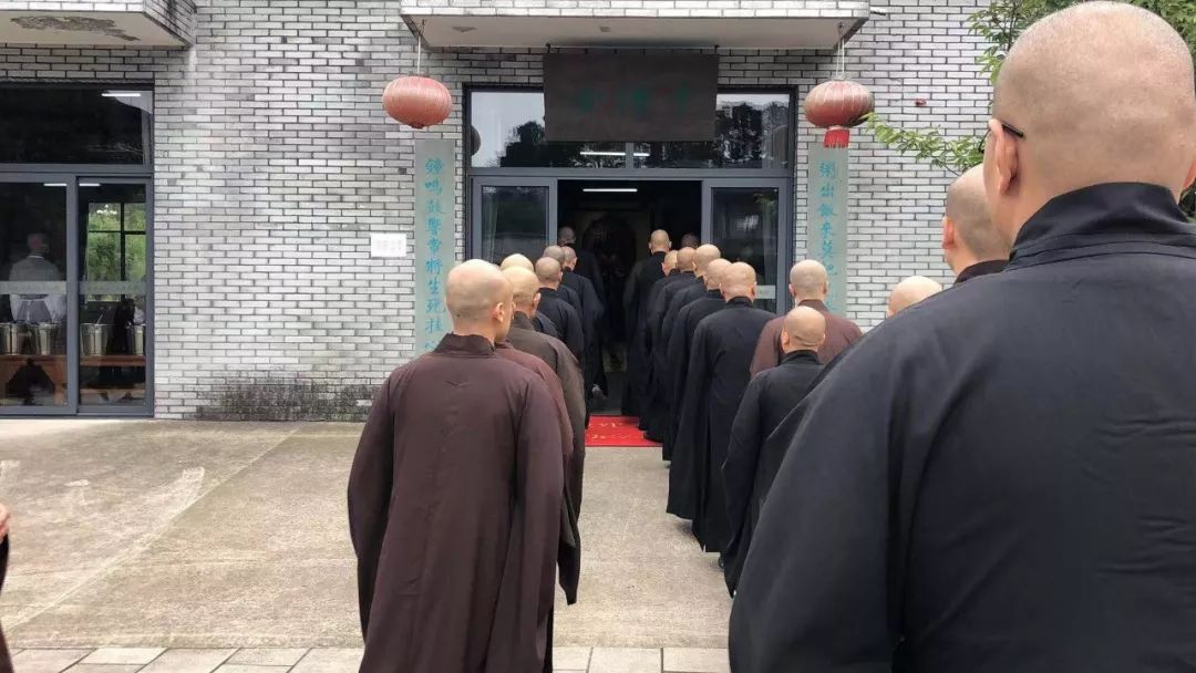 【传戒专题】雪窦山资圣禅寺己亥年传授三坛大戒  首日：上堂大斋 结界