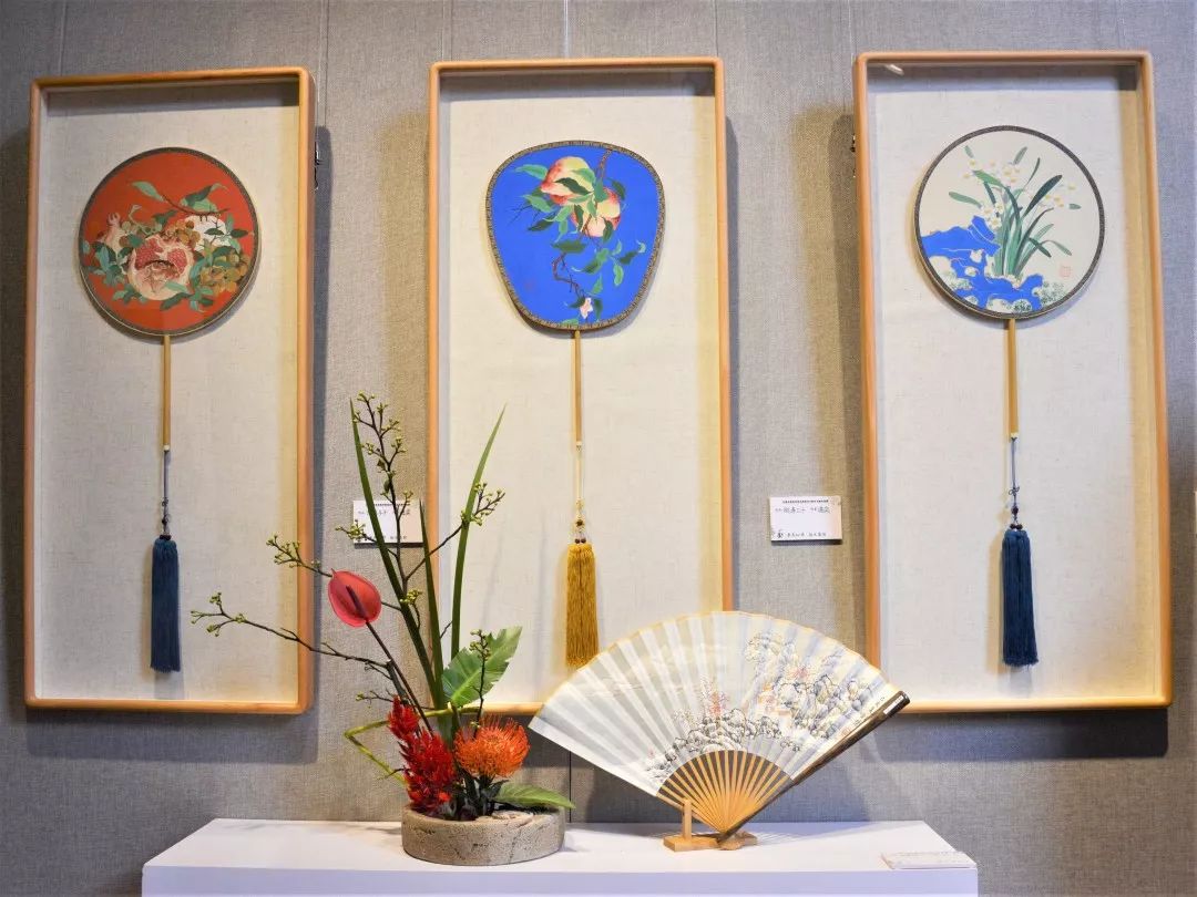 欢庆70华诞 | 繁花似锦·国运昌隆——灵隐寺暨杭州佛学院庆国庆书画扇画作品展