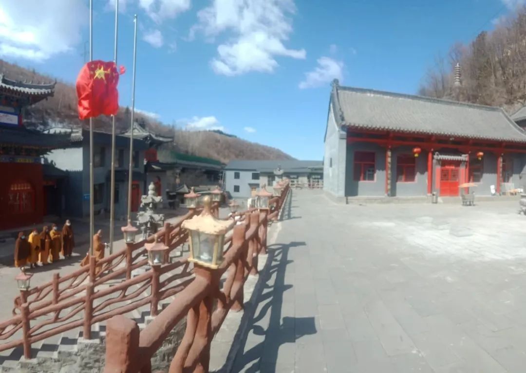 菩萨垂泪 春风含悲|吉林省全省佛教活动场所降半旗志哀