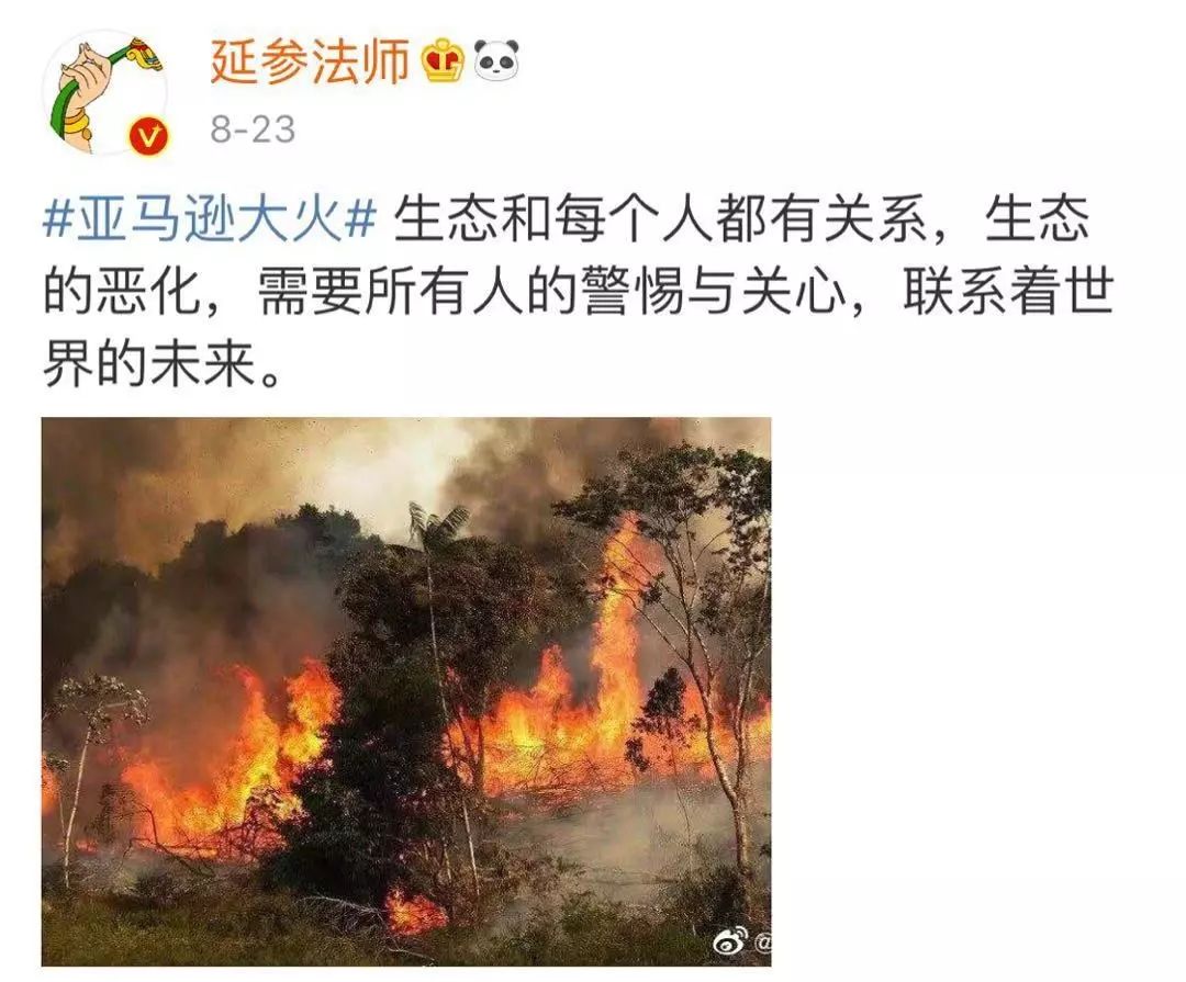 亚马逊大火引人关注 寺院该如何做好防火工作?