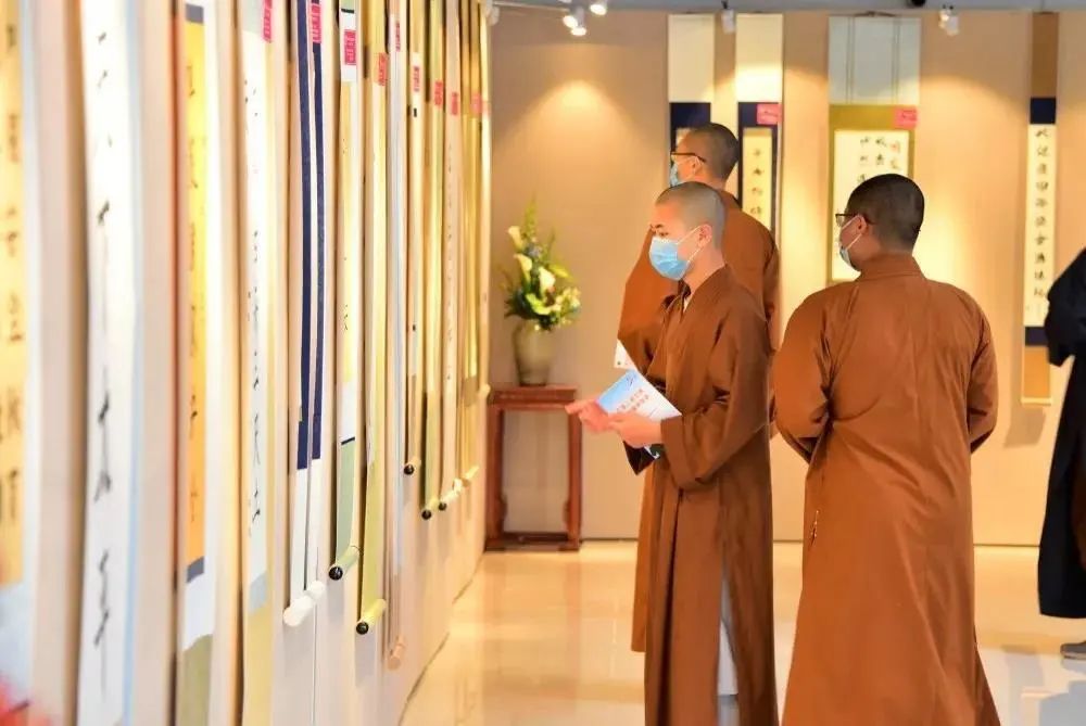 浙江佛学院(总部)举行 “4·15全民国家安全教育日”主题书画展