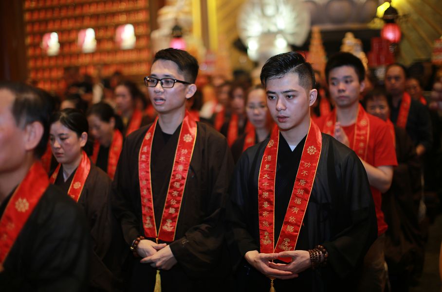 法务通讯 | 大佛寺举行中秋拜月法会