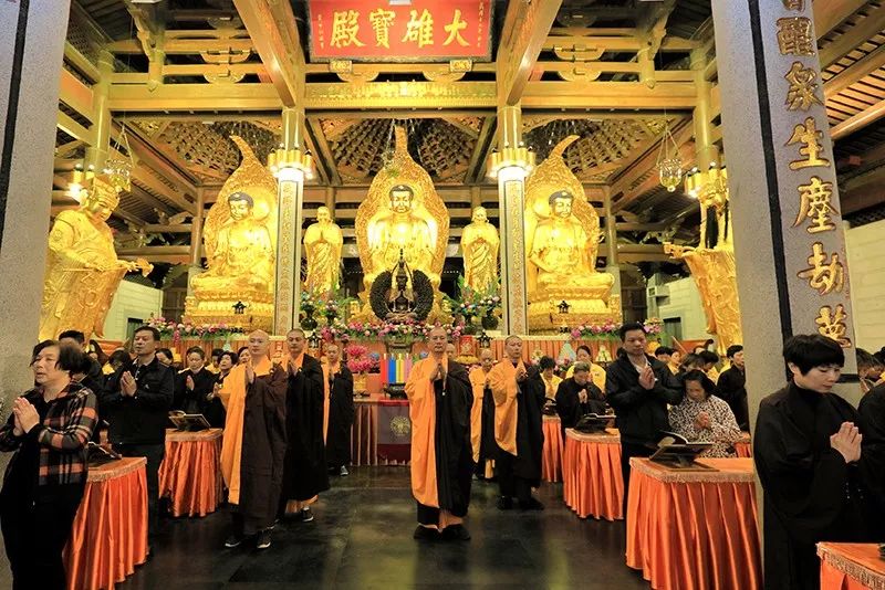 佛事密集的第五日：内坛告赦、供天放生、说幽冥戒