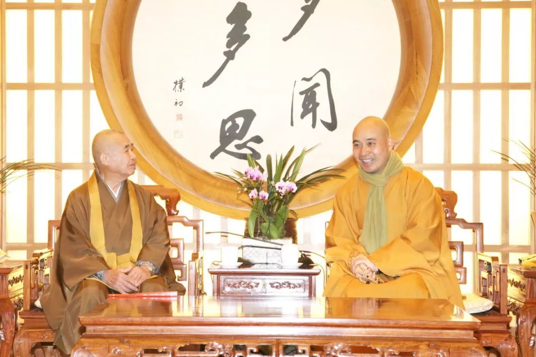 《忏悔与念佛》——日本福原隆善长老一行来访我院并作专题讲座