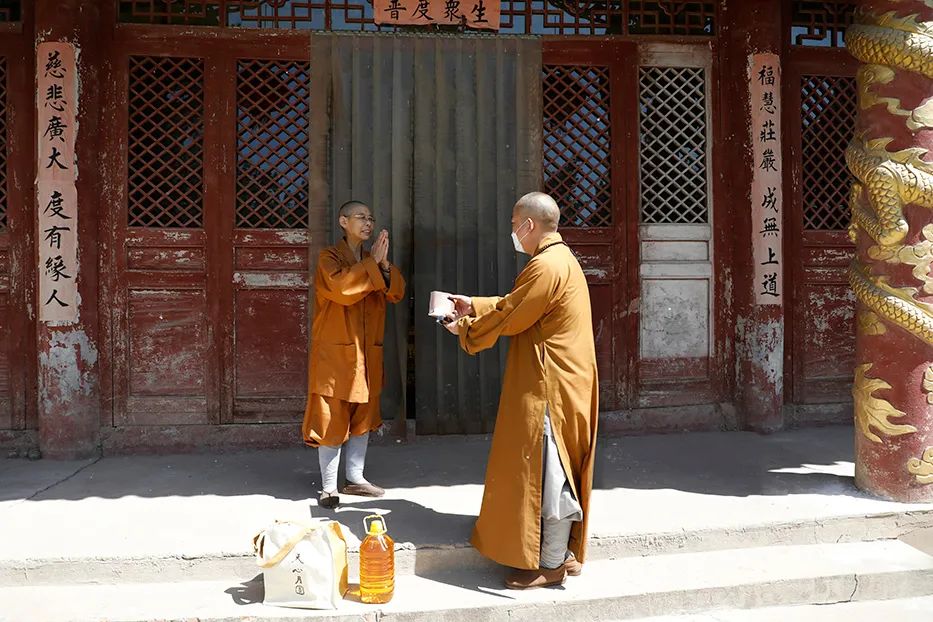 河北省佛教协会帮扶慰问部分困难寺院